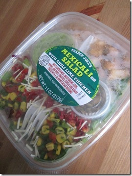 Trader Joe's MexiCali Salad with Chili Lime Chicken