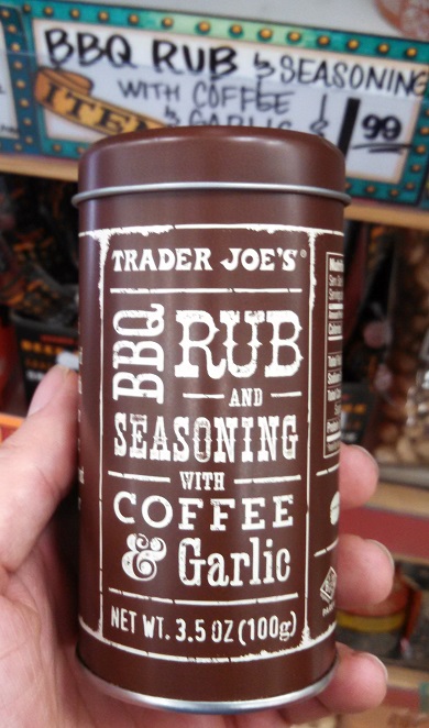 Trader Joe's BBQ Rub and Seasoning with Coffee and Garlic